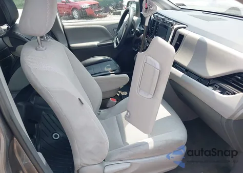 2018 Toyota Sienna L 7 Passenger from USA, damaged, VIN 5TDZZ3DC8JS901442